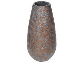 Ceramic Decorative Vase 49 Brown Grey BRIVAS