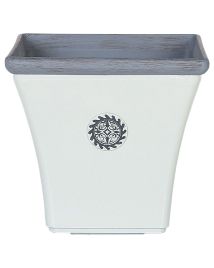 Plant Pot 32 x 32 x 31 cm White ELATEIA