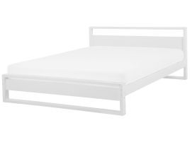 Wooden EU Super King Size Bed White GIULIA