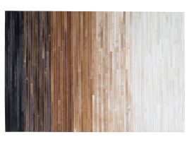 Cowhide Area Rug 140x200cm Multicolour