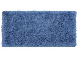 Shaggy Area Rug 80x150cm Blue