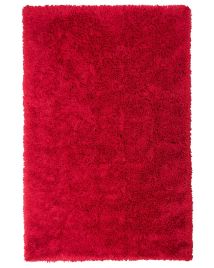 Shaggy Area Rug 160x230cm Red
