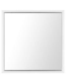Wall Mirror 50x50cm White