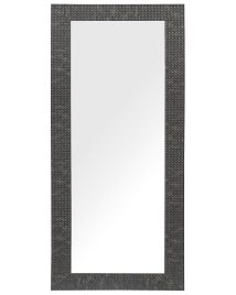 Wall Mirror 50x130cm Black
