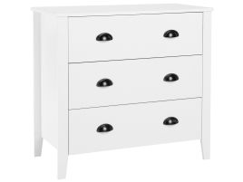 IWO White Chest of Drawers - Medium-sized, 3 Drawers