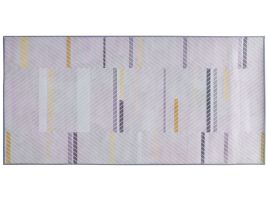 Area Rug 80x150cm Grey and Yellow