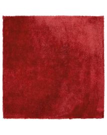 Shaggy Area Rug 200x200cm Red