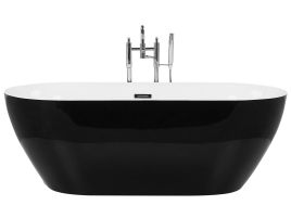 Freestanding Bath 1700 x 800 mm Black CARRERA
