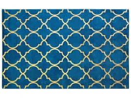 Viscose Rug 140x200cm Blue