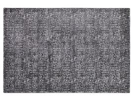 Viscose Area Rug 160x230cm Grey and Silver
