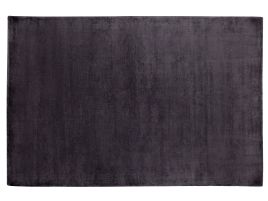 Viscose Area Rug 160x230cm Dark Grey