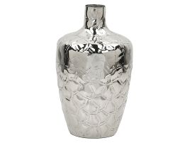 Aluminium Flower Vase 33 Silver INSHAS
