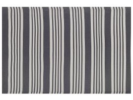 Outdoor Area Rug 120x180cm Black and Light Grey