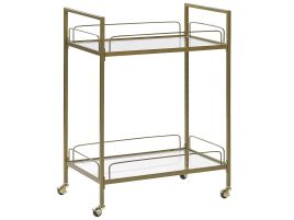 Kitchen Trolley Gold VENETA