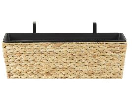 Plant Pot 60 x 20 x 18 cm Beige KAWALA