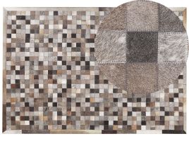 Cowhide Area Rug 160x230cm Multicolour