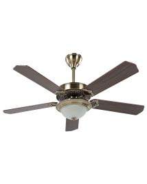Ceiling Fan with Light Gold BEGEJ