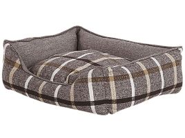 Cotton Dog Bed 50 x 50 cm Brown HOZAT