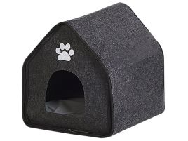 Felt Dog House 40 x 40 cm Grey JANGI