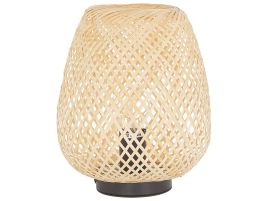 Bamboo Table Lamp Light Wood BOMU