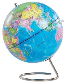 Decorative Globe with Magnets 29cm Blue