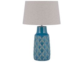 Ceramic Table Lamp Blue THAYA