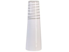 Terracotta Decorative Vase 57 White Grey