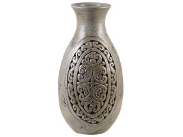 Terracotta Decorative Vase 51 Grey