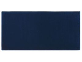Viscose Area Rug 80x150cm Navy Blue