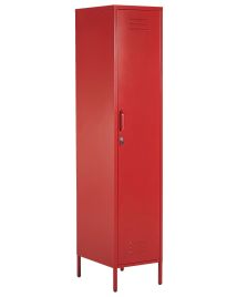 Metal Storage Cabinet Red FROME
