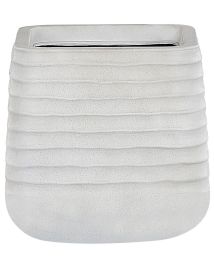 Plant Pot 28 x 28 x 27 cm White PARIKIA