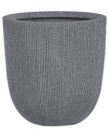 Plant Pot 37 x 37 x 38 cm Grey CHIOS