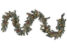 Pre-Lit Christmas Garland 270cm Green