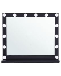 LED Dressing Table Mirror 50x60cm Black