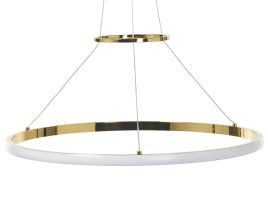 Metal LED Pendant Lamp Gold TANO