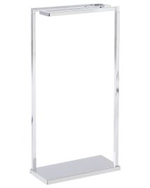 Towel Stand 42 x 83 cm Silver GARCITAS