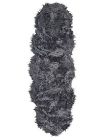 Faux Sheepskin Rug Grey MAMUNGARI