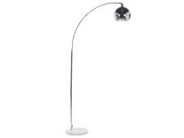 Metal Floor Lamp Silver PAROO
