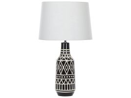 Ceramic Table Lamp Black SHEBELLE