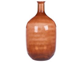Glass Decorative Vase 51 Brown DALCHINI