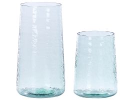 Glass Decorative Vase 25/17 Transparent KULCHE
