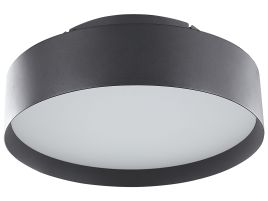 Metal LED Ceiling Lamp Black MOEI