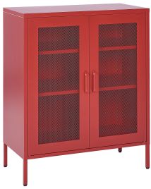 Steel Sideboard Red WAKATIPU