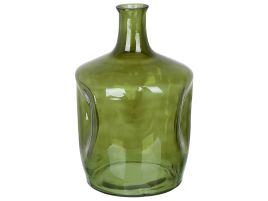 Glass Flower Vase 35 Green KERALA