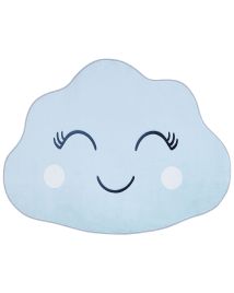 Kids Rug Cloud Print 90x120cm Blue