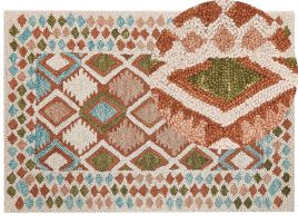 Wool Area Rug 160x230cm Multicolour