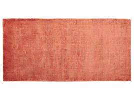 Viscose Area Rug 80x150cm Orange
