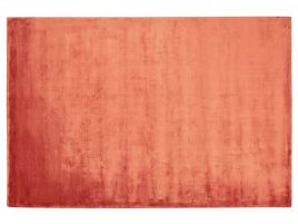 Viscose Area Rug 140x200cm Orange