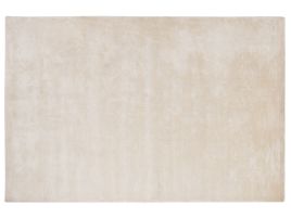 Viscose Area Rug 160x230cm Light Beige