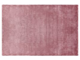 Viscose Area Rug 140x200cm Pink